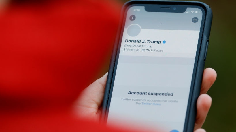 Donald Trump's Twitter Account Permanently Suspended, Other Sites Follow Suit