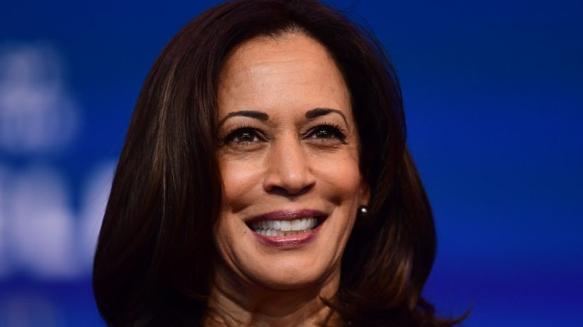 Folks On The Internet Can’t Get Enough Of Kamala Harris’ Very Apt ‘Future Is Female’ Socks