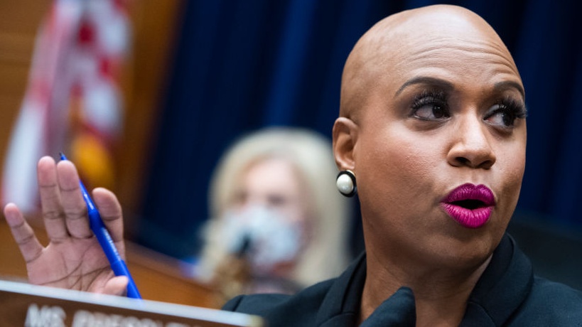 Ayanna Pressley Shuts Down Troll Who Said She Needs To Wear Weave