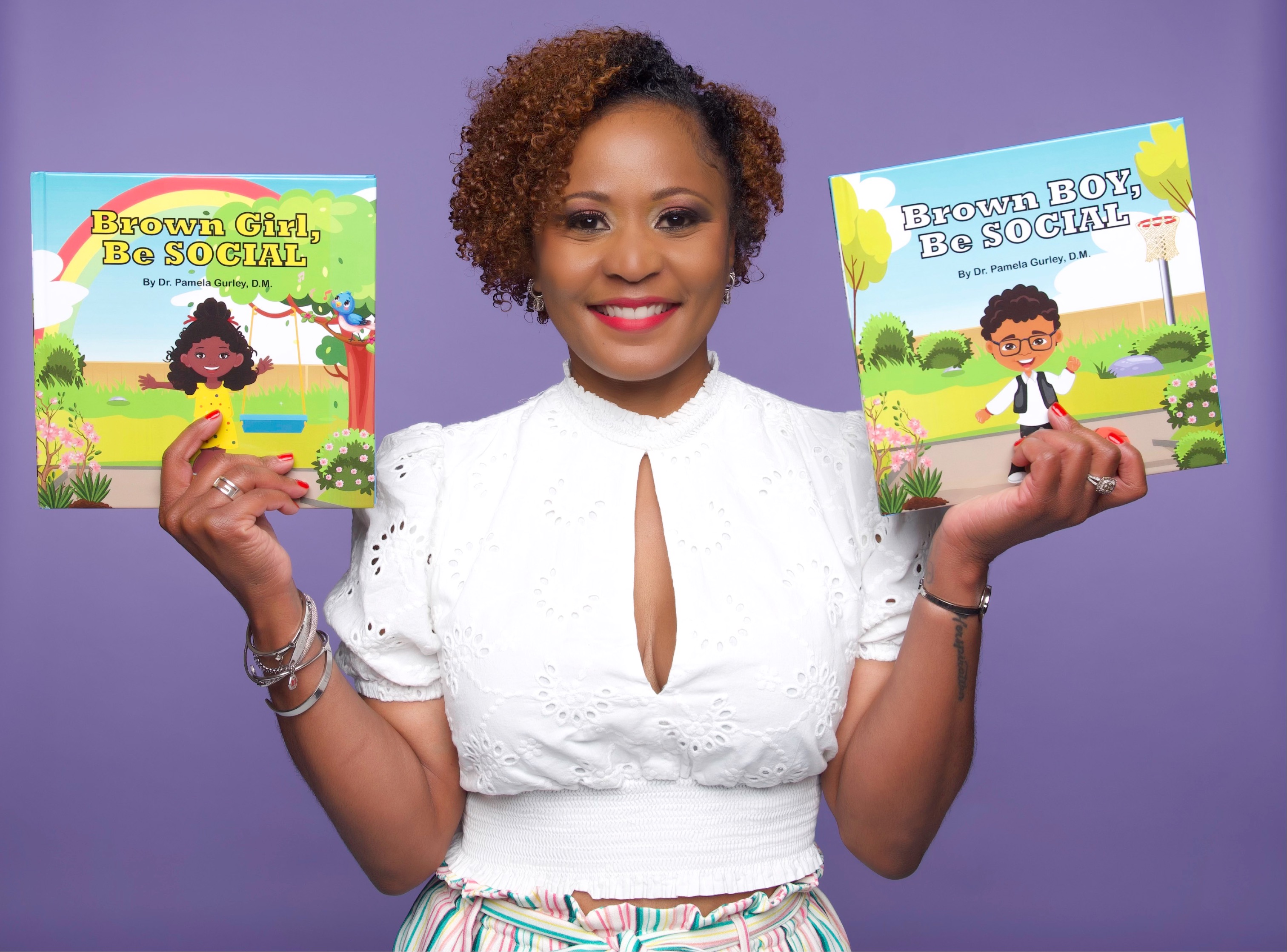 Dr. Pamela Gurley's New Children's Book Series Teaches Kids About Racial Differences, Mental Disabilities, And Body Positivity