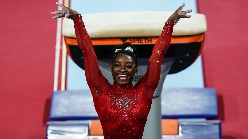 Simone Biles Has Now Won More U.S. Gymnastics Championships Than Any Other Woman In History