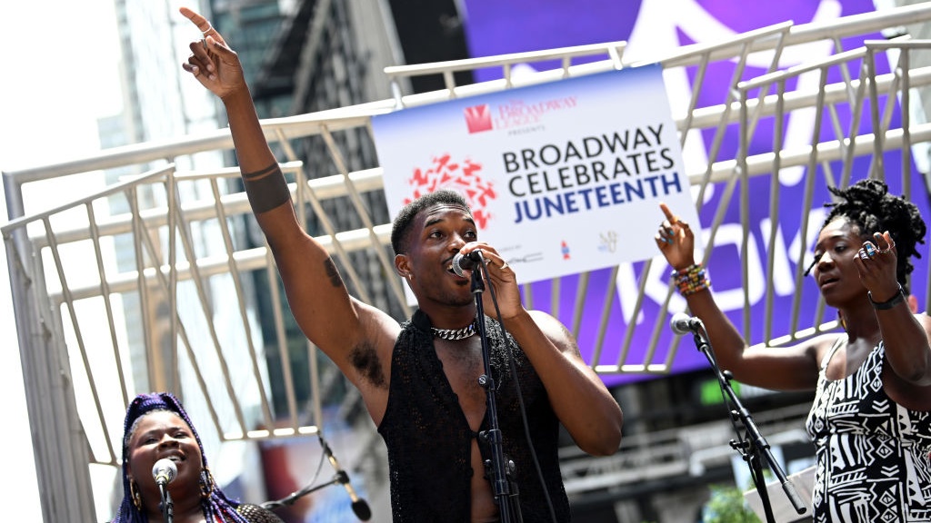 Juneteenth Celebrations Take Place Across America During Its First Year As A Federal Holiday