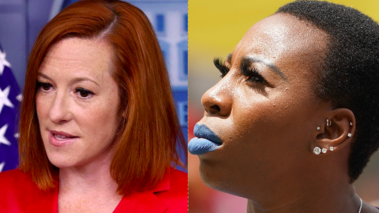 White House Press Secretary Defends Gwen Berry's Seeming Protest At Pan Am Games