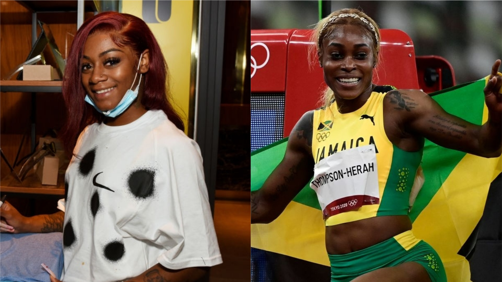 Sha'Carri Richardson Congratulates Jamaican Runners Who Swept Olympic 100-Meter Race