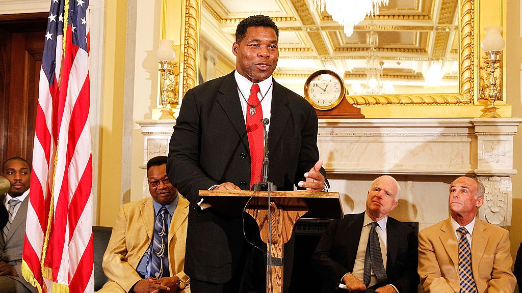 Herschel Walker, Trump Ally Whose Wife Is Suspected Of Voting Illegally, Running For Georgia U.S. Senate Seat