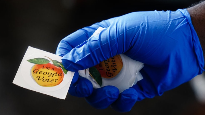 Atlanta Teen Joins His 93-Year-Old Grandmother To Vote In His First Election