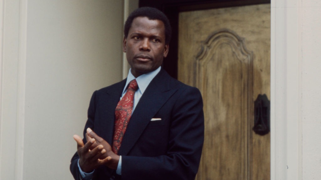 The first Black male to play a detective Sidney Poitier: In the