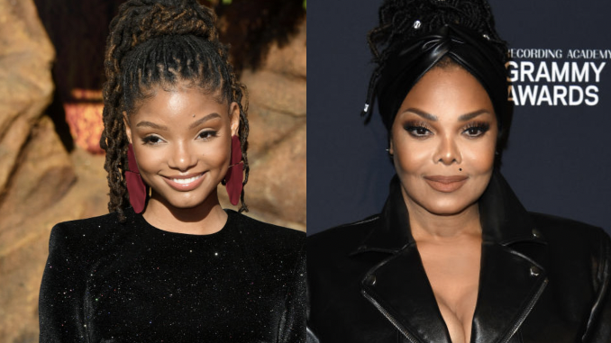 Clever Person Photoshopped Halle Bailey's Face On A Video Of Janet Jackson And It's Eerily Amusing