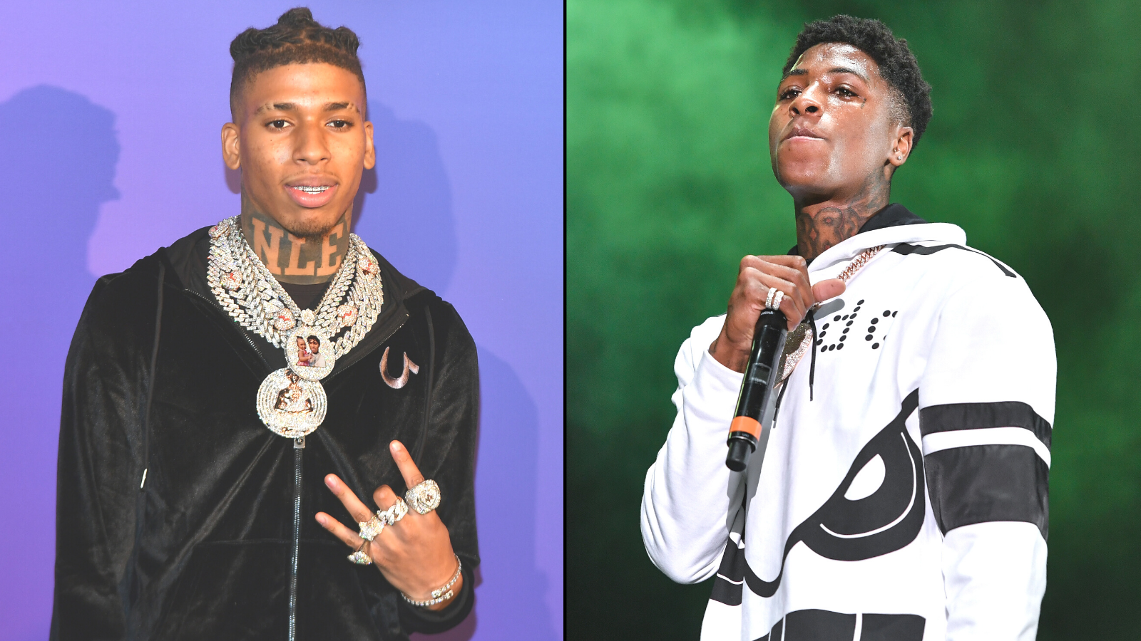 NLE Choppa Responds After Viral Videos Shows Him Getting Into Airport Brawl With NBA YoungBoy Fan