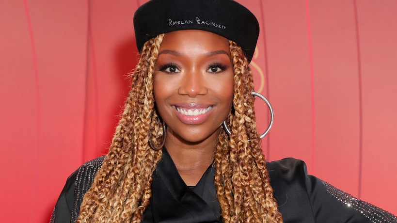 Fans Couldn't Help But Notice Brandy's Homage To Whitney Houston While Performing The National Anthem