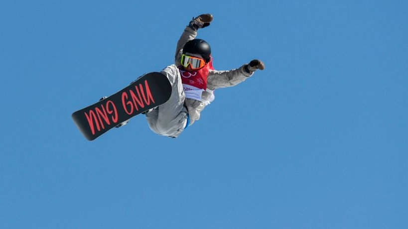 Black Professional Snowboarder Uses His Friend As A Ramp In Jaw-Dropping Trick