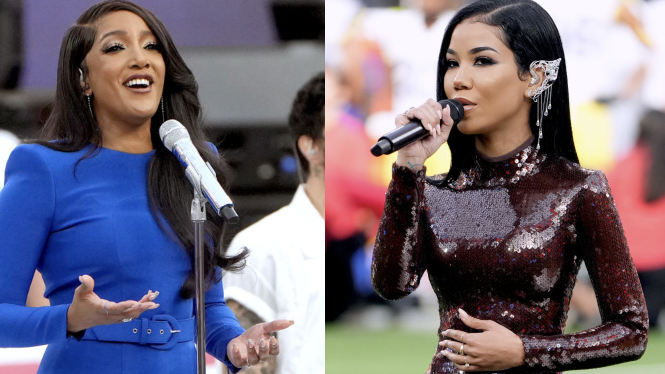 Mickey Guyton Delivers Amazing Rendition of National Anthem at Super Bowl  2022, 2022 Super Bowl, Mickey Guyton