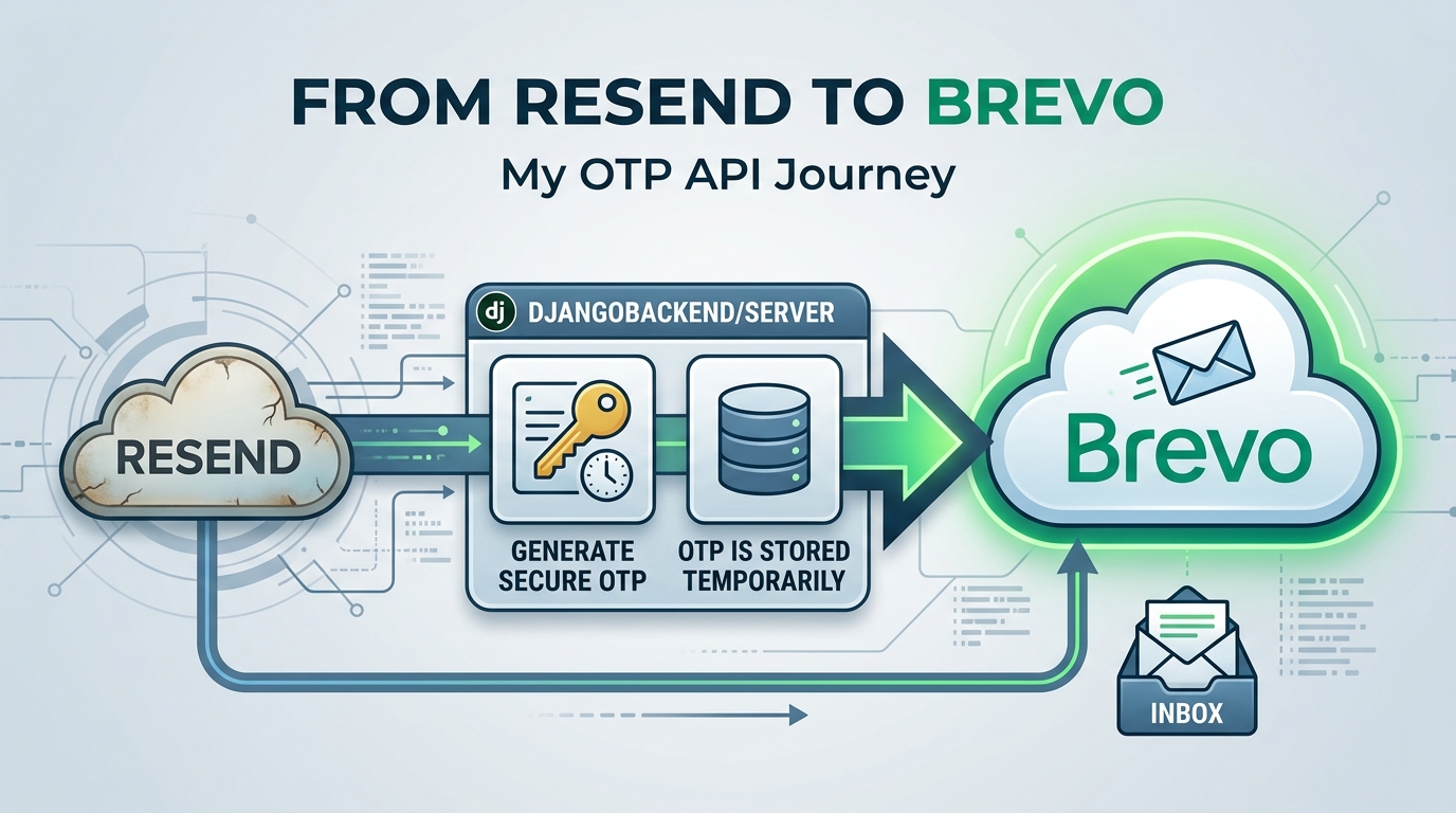From Resend to Brevo: My OTP API Journey