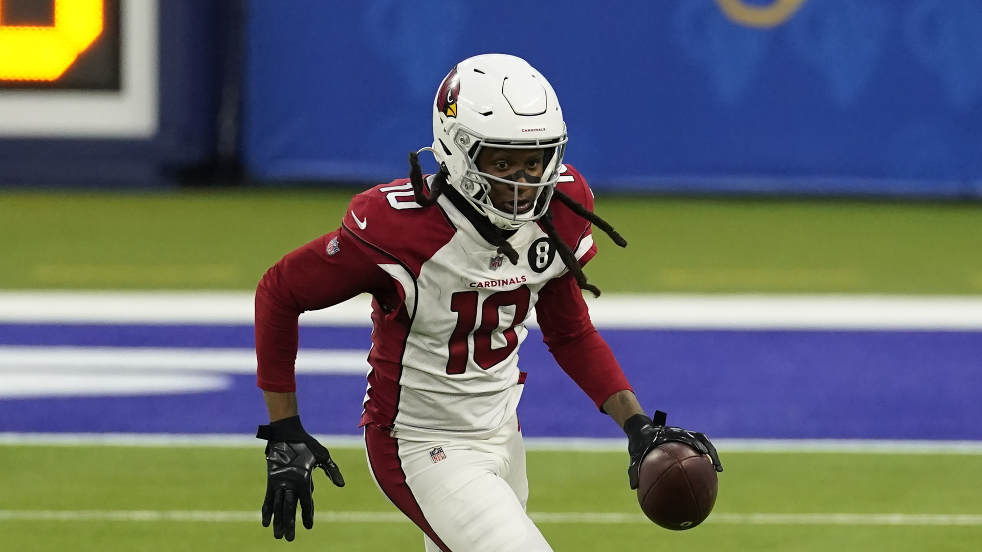 Cardinals WR DeAndre Hopkins continues recruiting Julio Jones