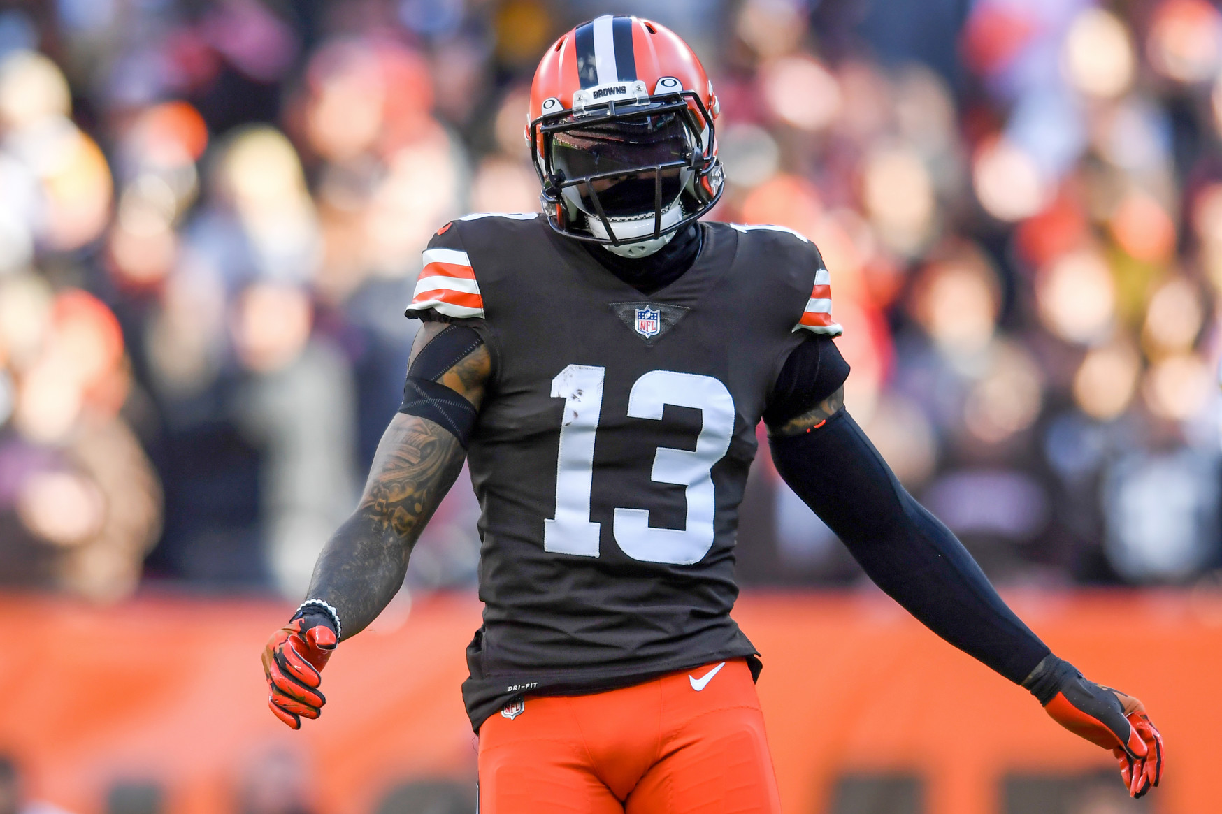 Browns' Baker Mayfield addresses diss by Odell Beckham's dad