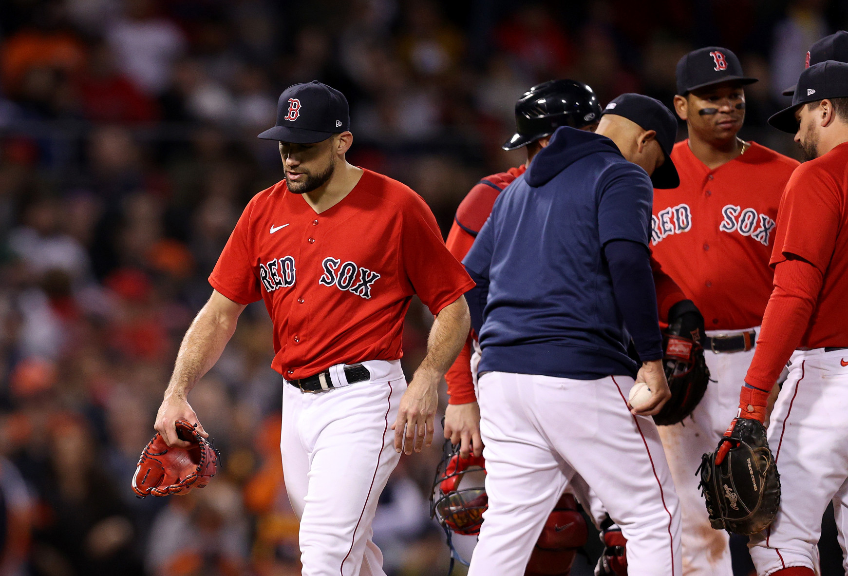 MLB Stats on X: Nathan Eovaldi turned up the heat when it mattered most.   / X