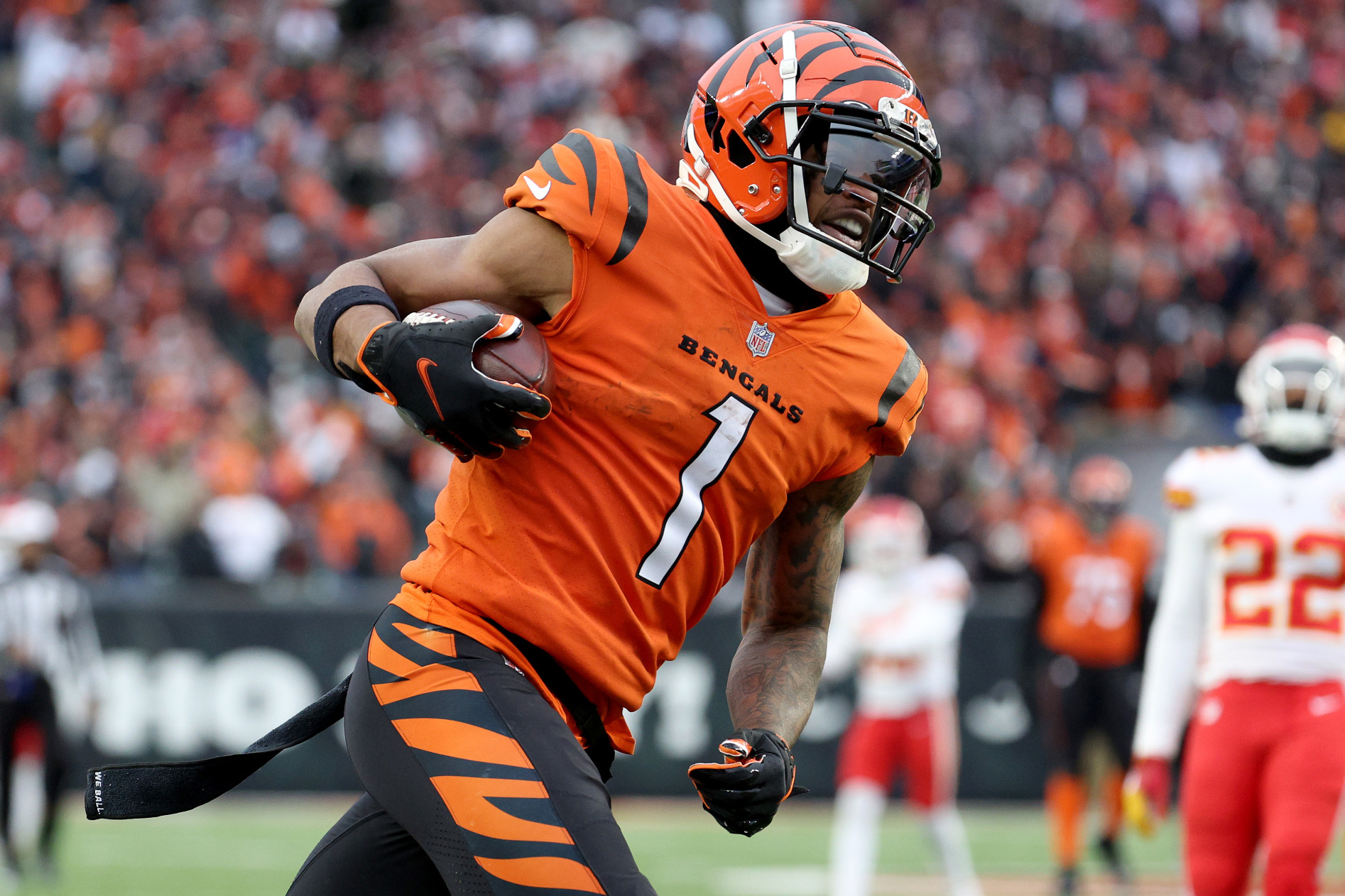 Bengals' Ja'Marr Chase Breaks Justin Jefferson's NFL Rookie Receiving Yards  Record, News, Scores, Highlights, Stats, and Rumors