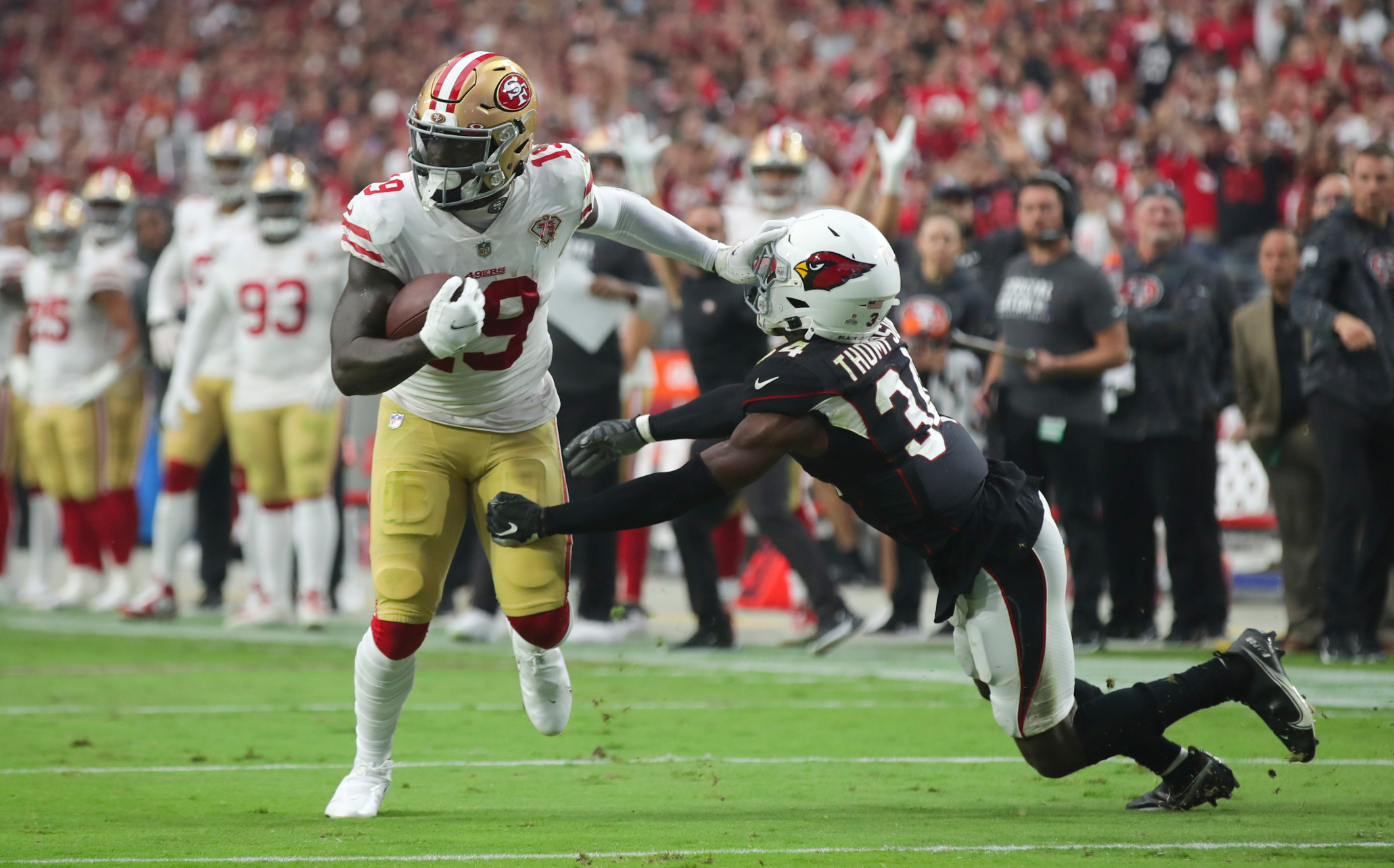 49ers WR Deebo Samuel (groin) returning to action vs. Bengals