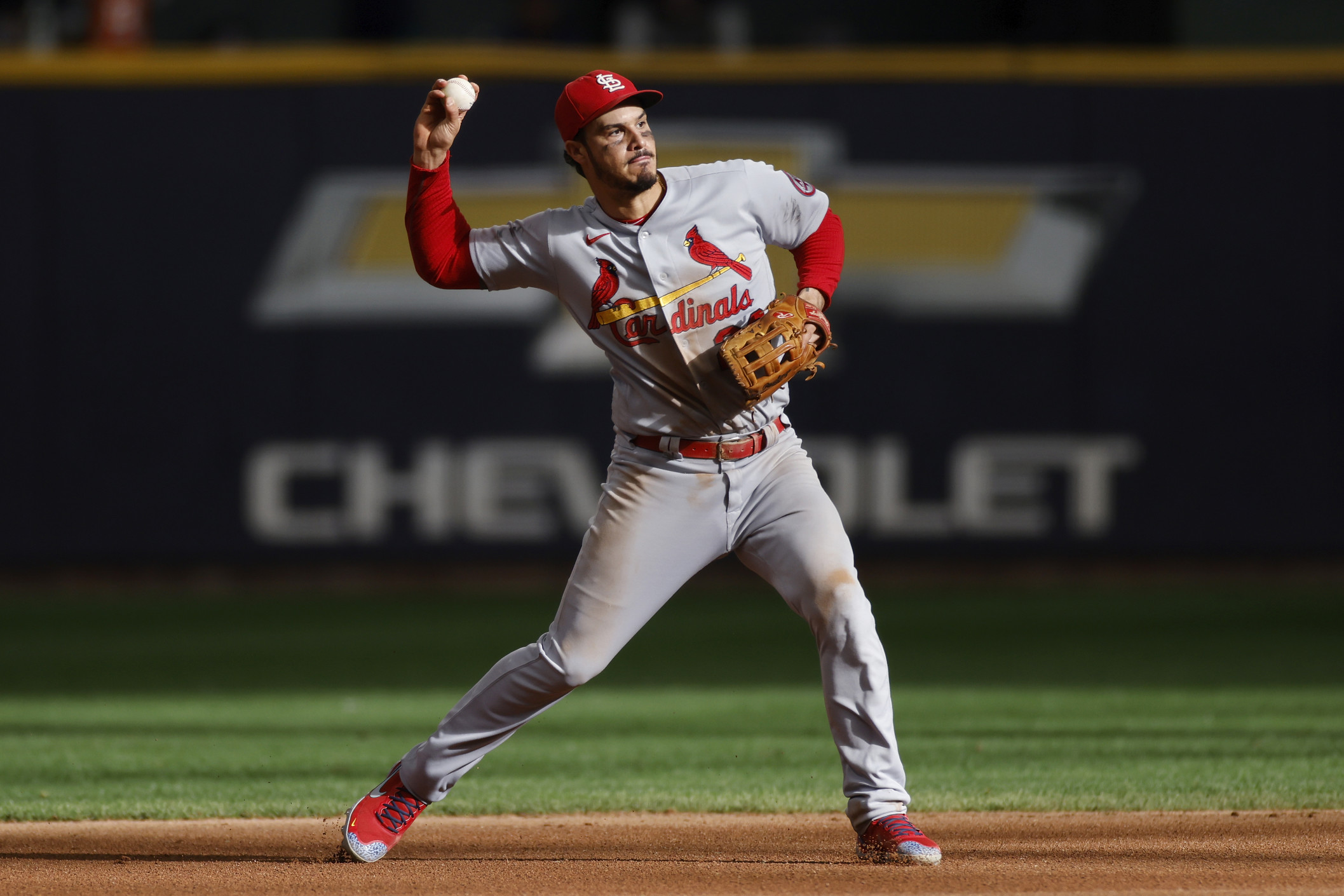 Nolan Arenado hits go-ahead home in Cardinals home opener vs. Brewers to  keep St. Louis' win streak alive 