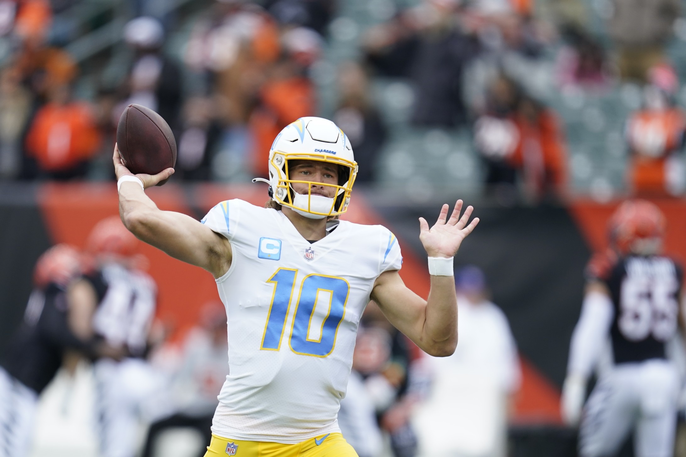 Chargers' Justin Herbert, Bengals' Joe Burrow were viewed