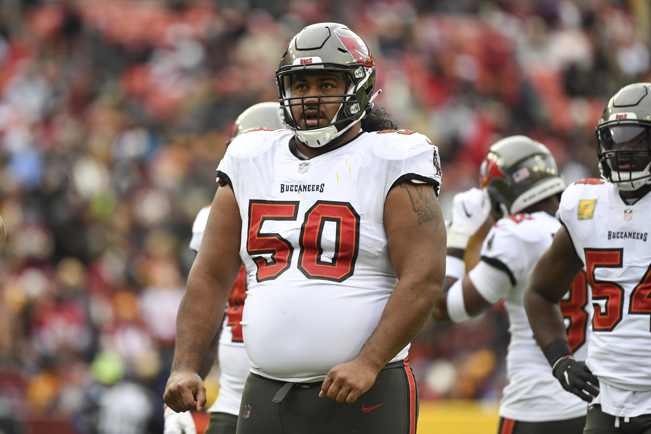 Buccaneers' Vita Vea Loses a Tooth vs. Colts After Taking Helmet to the  Mouth, News, Scores, Highlights, Stats, and Rumors