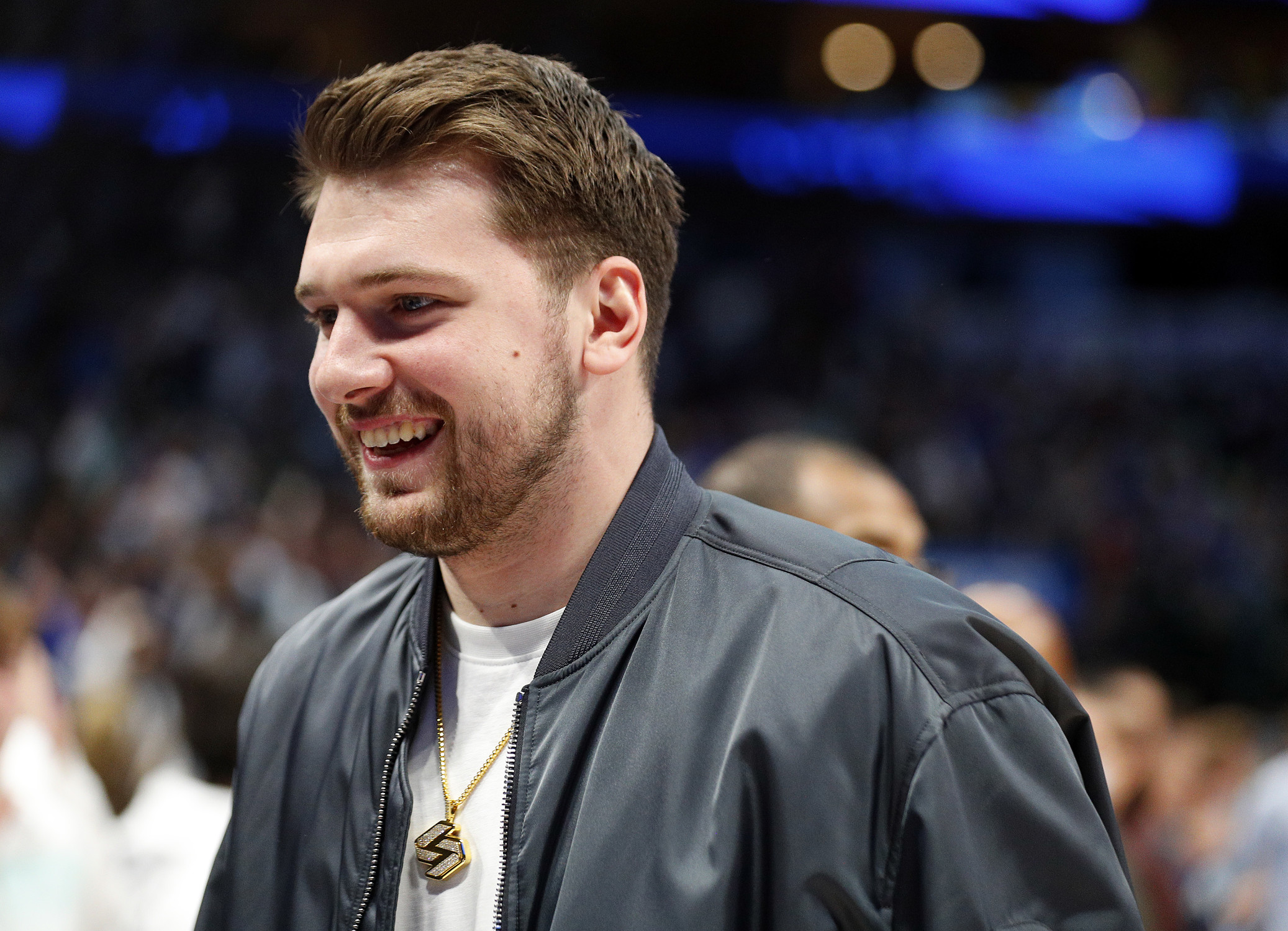 The Athletic on X: The Dallas Mavericks announce that an MRI confirms a  left calf strain for Luka Dončić. Dončić has begun treatment and there is  no timetable for his return ahead