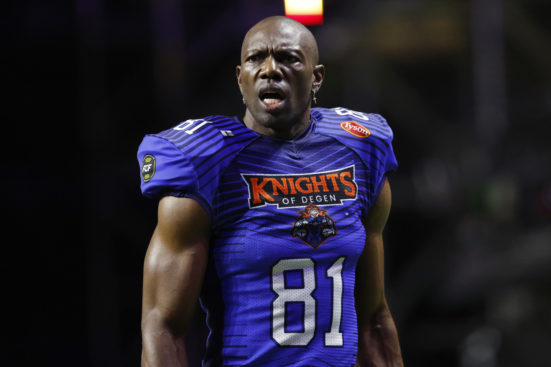 You have to see Terrell Owens run a ridiculous 4.5 40-yard dash at 48 years  old