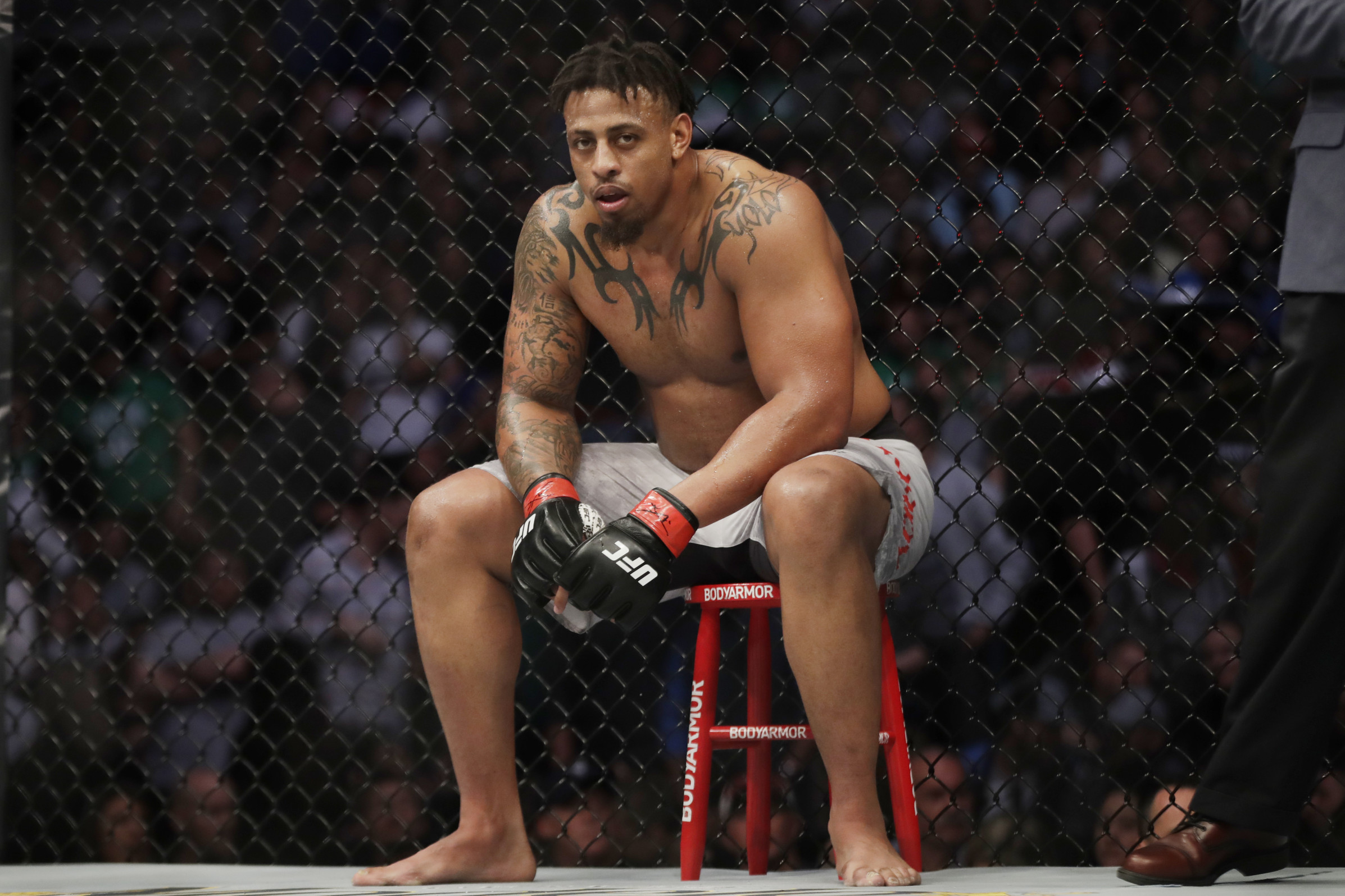 Greg Hardy among latest wave of fighters removed from UFC roster - MMA  Fighting