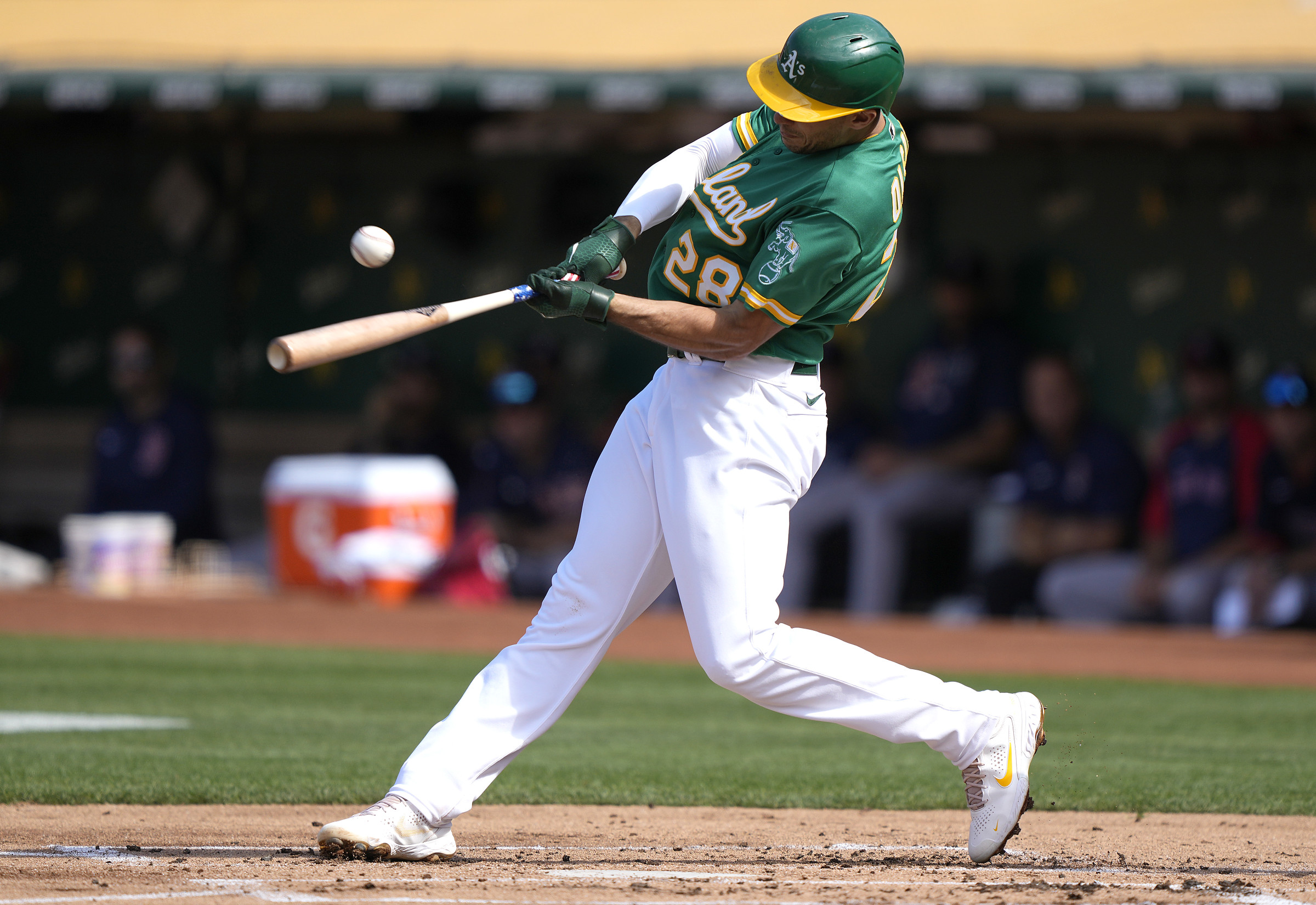 Photos: Matt Olson competes in Home Run Derby – East Bay Times