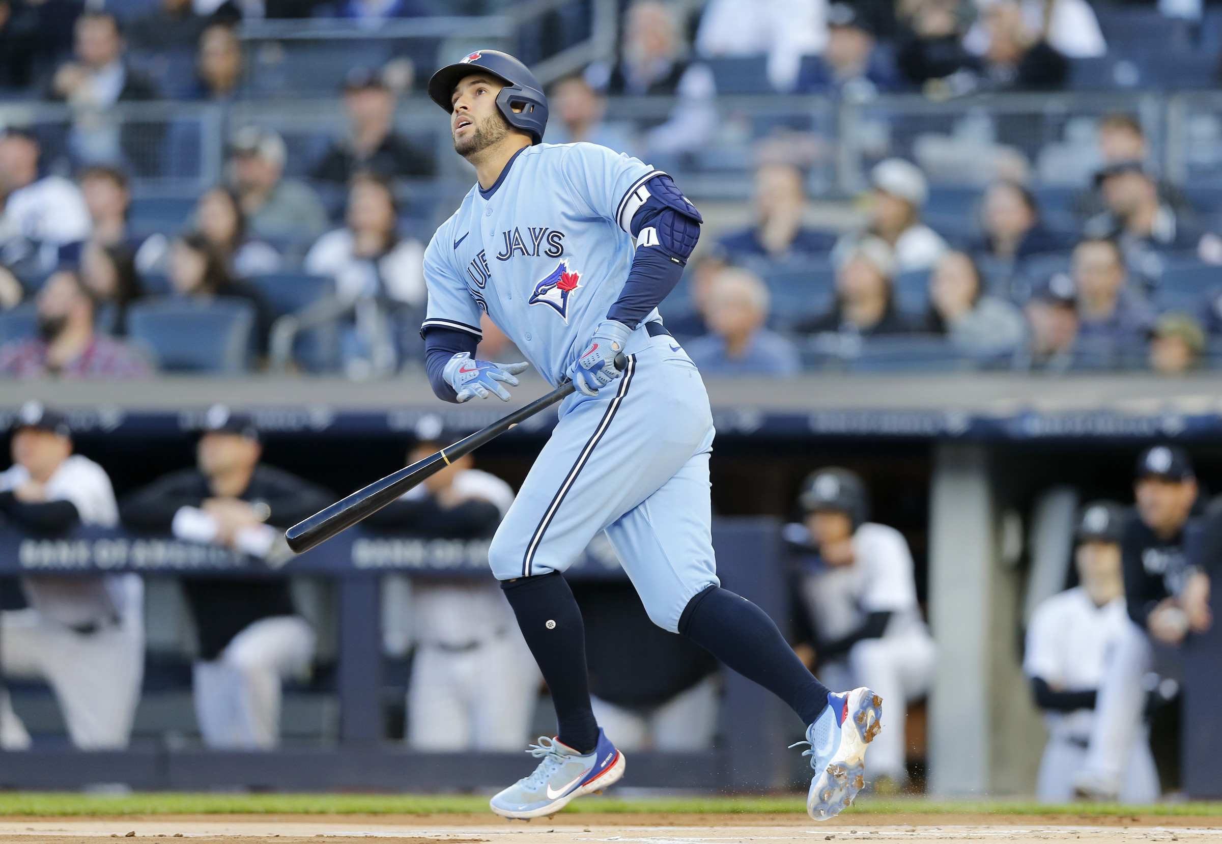 Blue Jays George Springer Exits Blue Jays vs. White Sox with Elbow Injury, News, Scores, Highlights, Stats, and Rumors