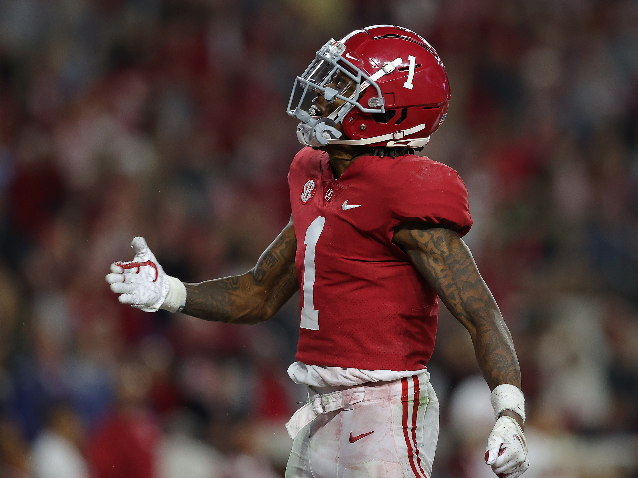 2022 NFL Draft prospect profile - Jameson Williams, WR, Alabama - Big Blue  View