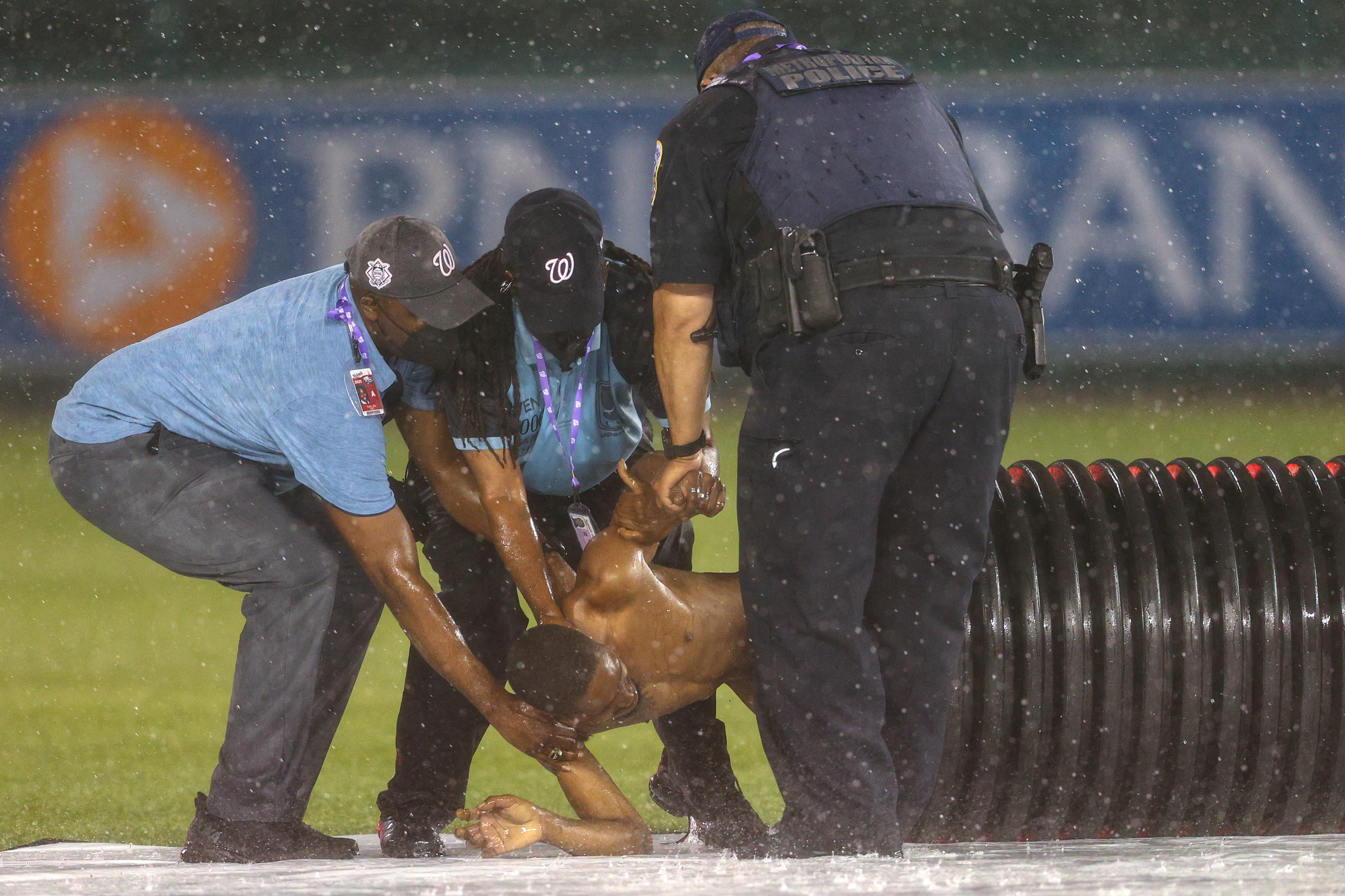 Keep the rain gear handy for the Nationals Home Opener Thursday