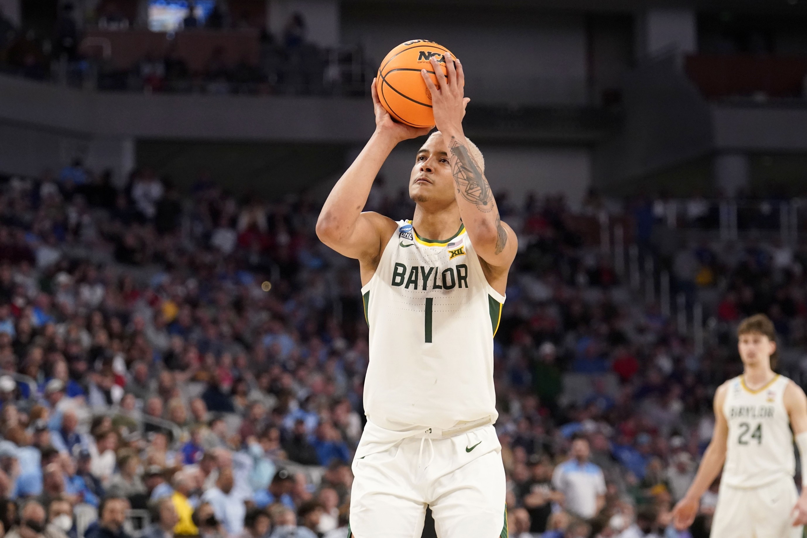 Spurs select Baylor forward Jeremy Sochan 9th overall in 2022 NBA