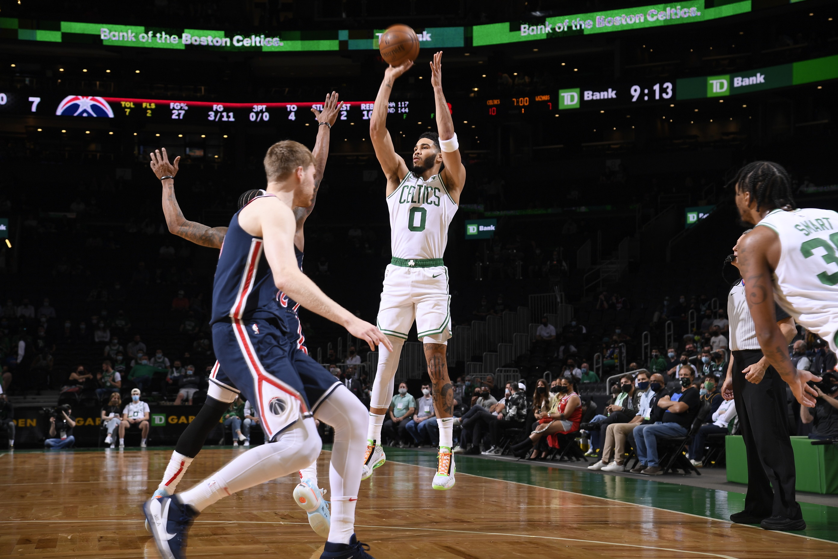 Boston Celtics at Washington Wizards Game #48 1/23/22 - CelticsBlog