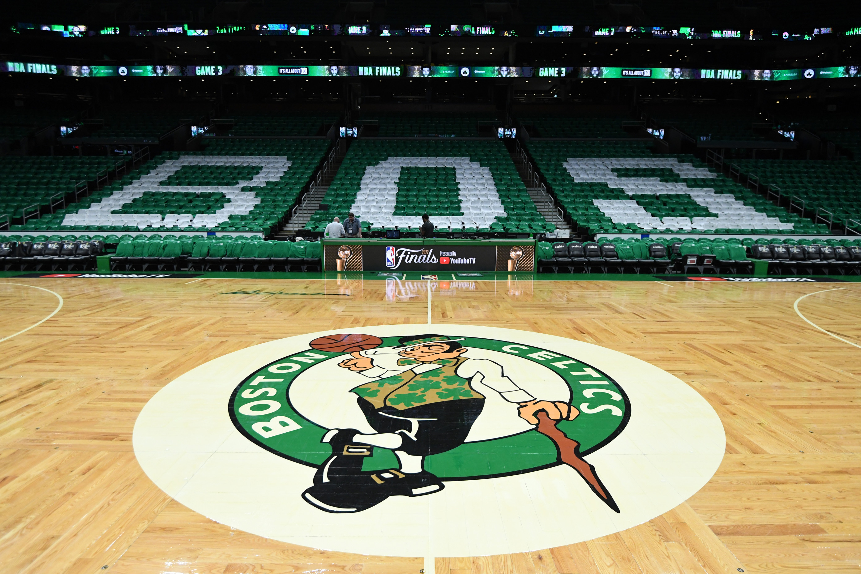 Boston Garden: the greenest of the NBA