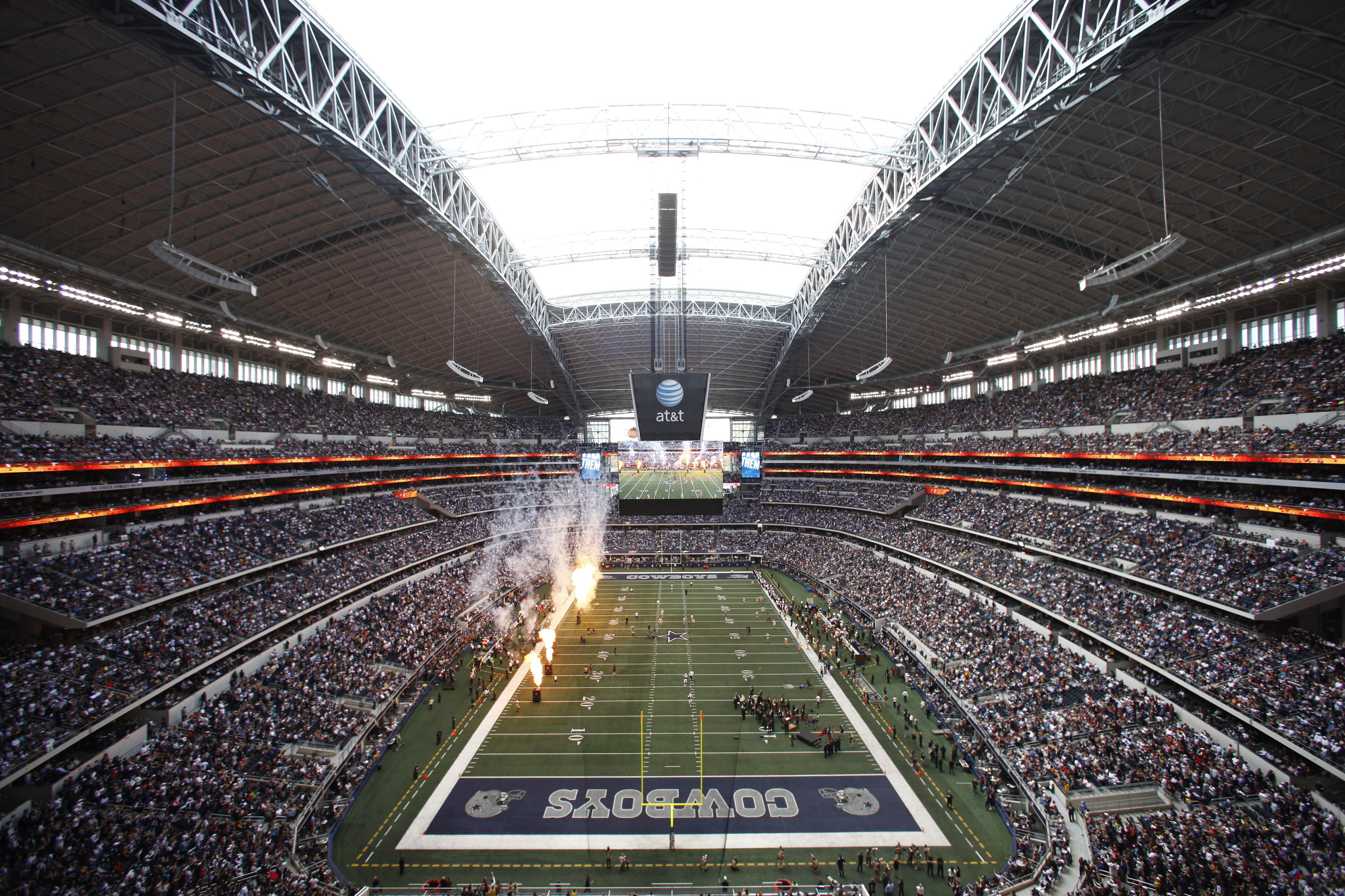 Dallas Cowboys hosting watch party at AT&T Stadium for Bucs game