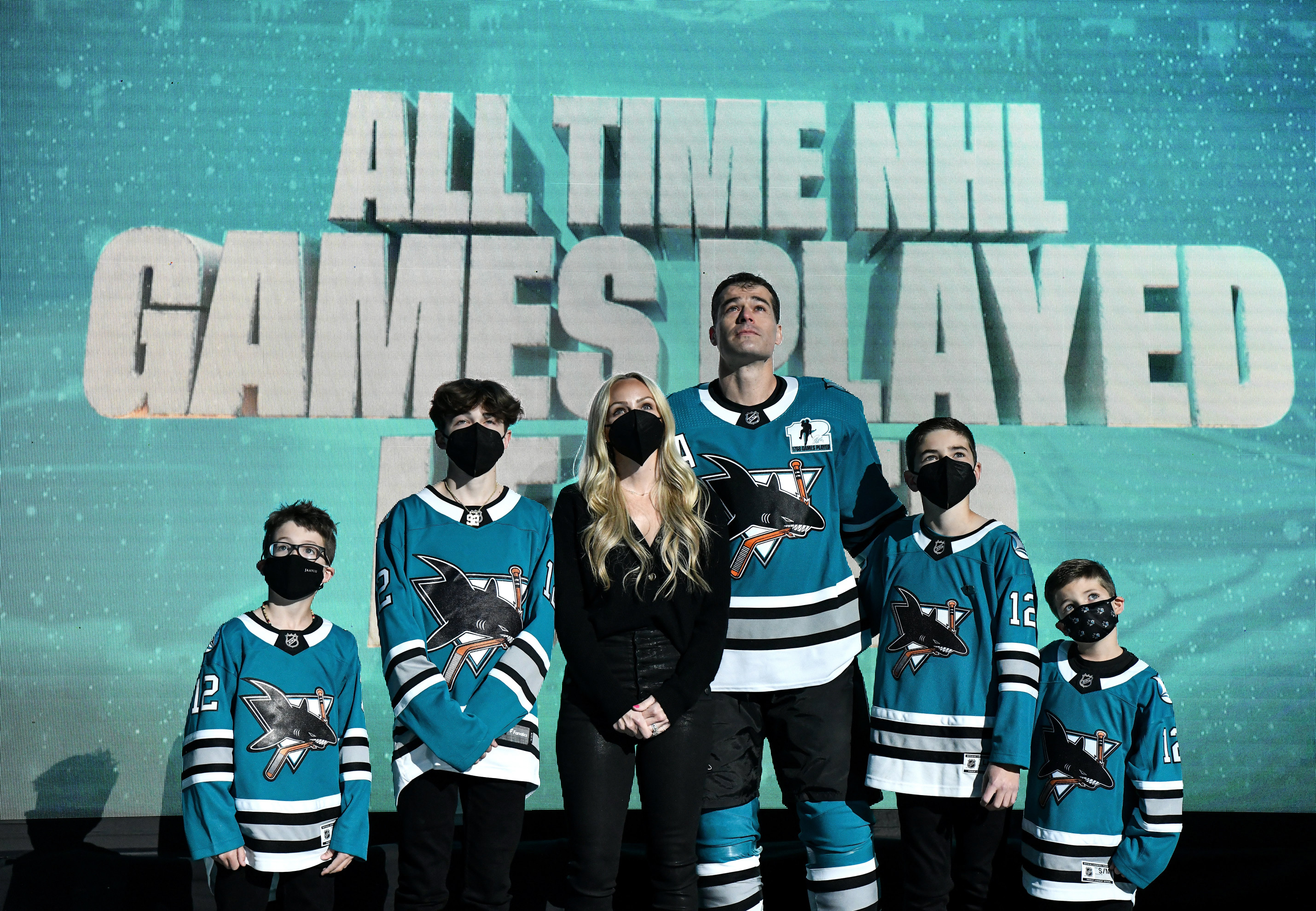 Sharks retire Patrick Marleau's No. 12 jersey