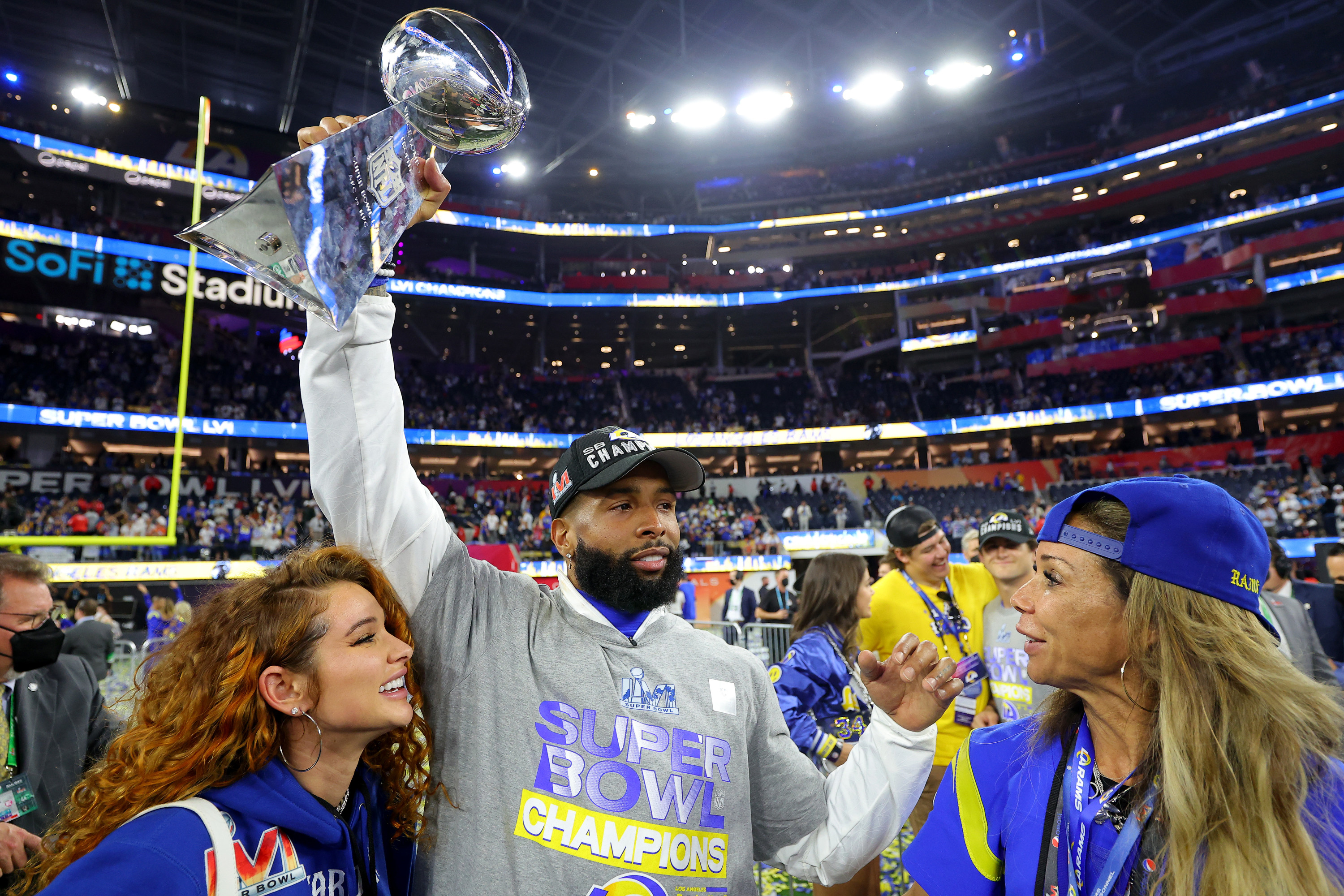 Odell Beckham Jr. is on baby watch ahead of Super Bowl 2022