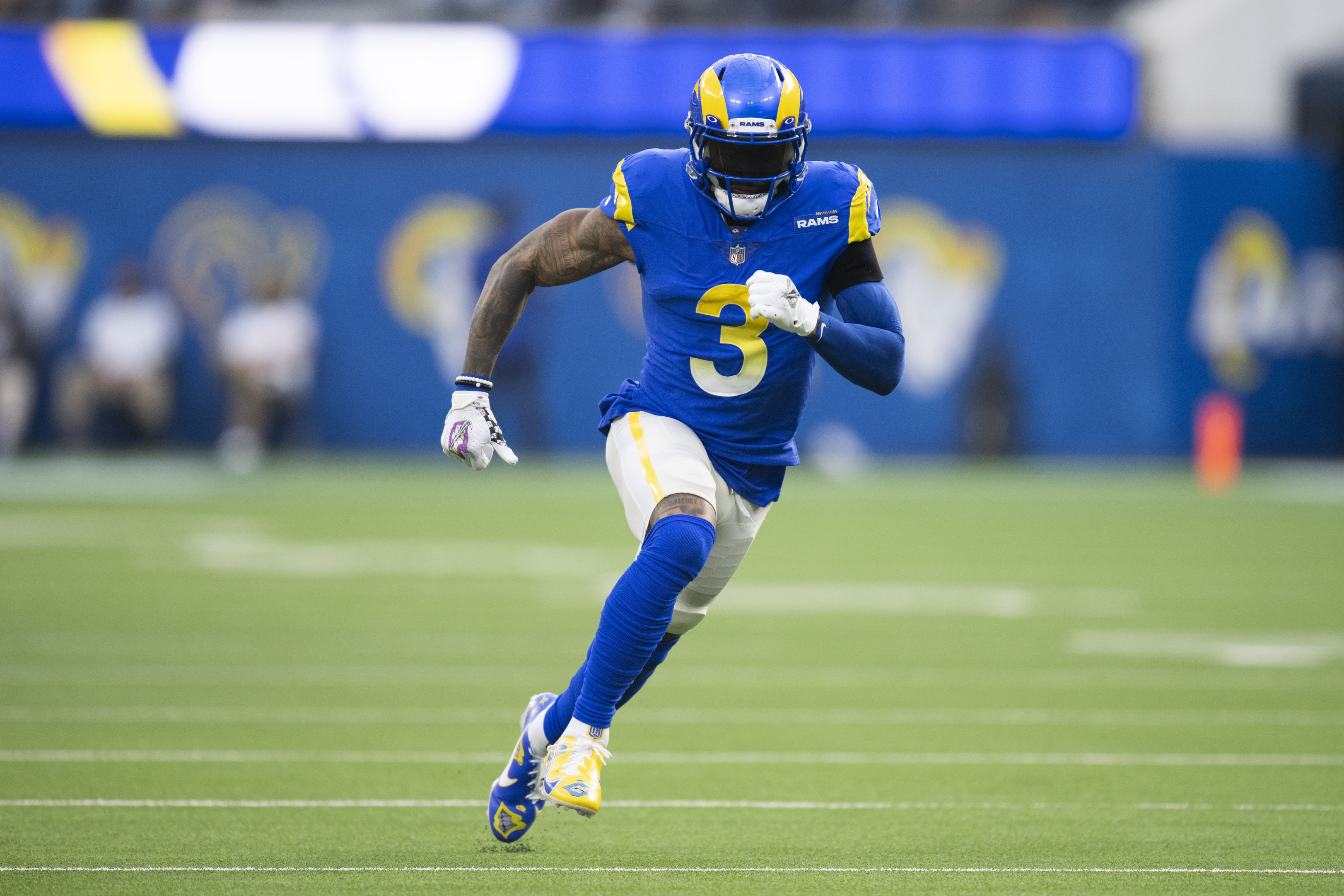 Super Bowl 2022: Rams' Odell Beckham Jr. doesn't let knee injury dampen  championship celebration 