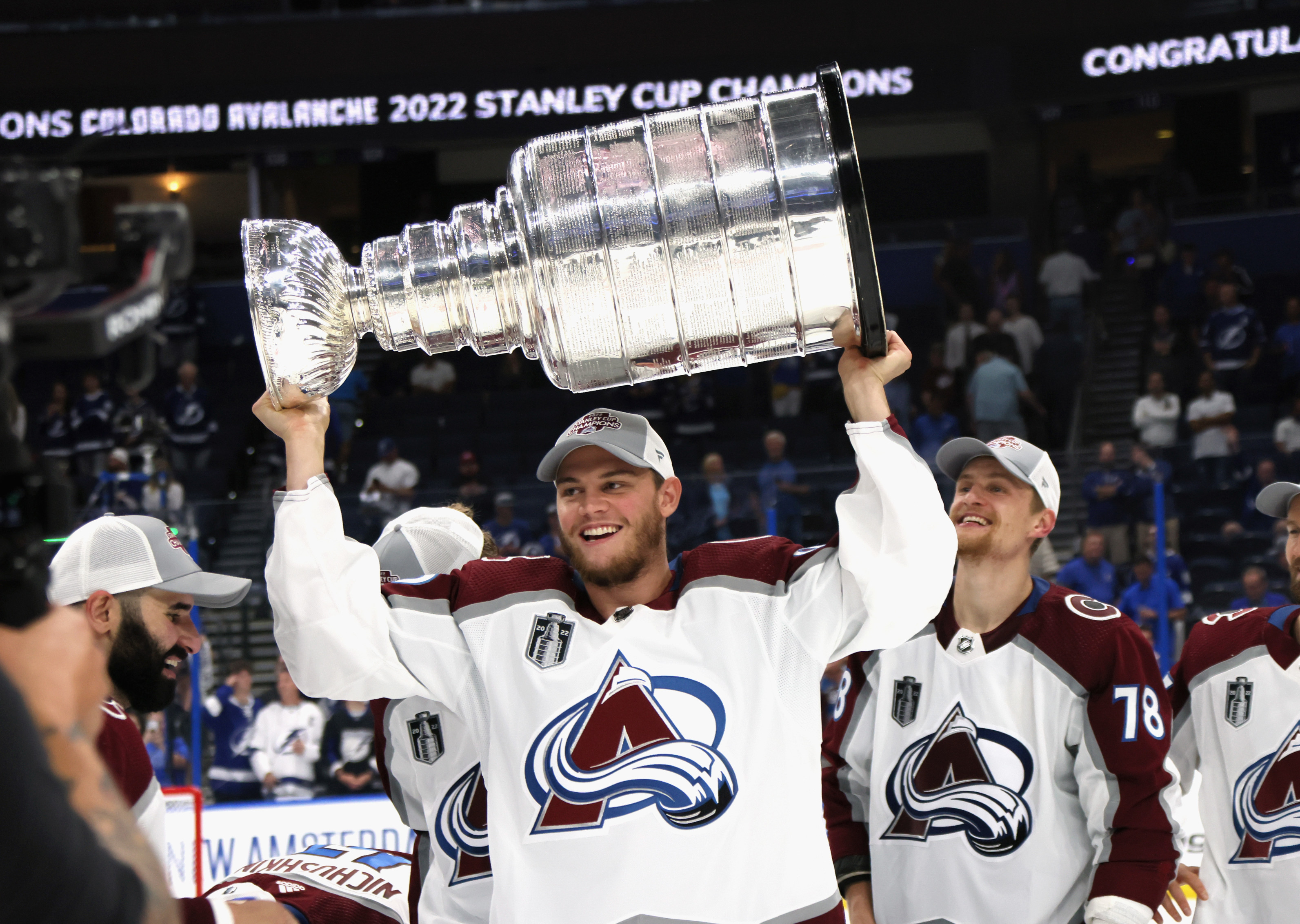 Andre Burakovsky and Colorado Avalanche Stanley Cup champion merch released
