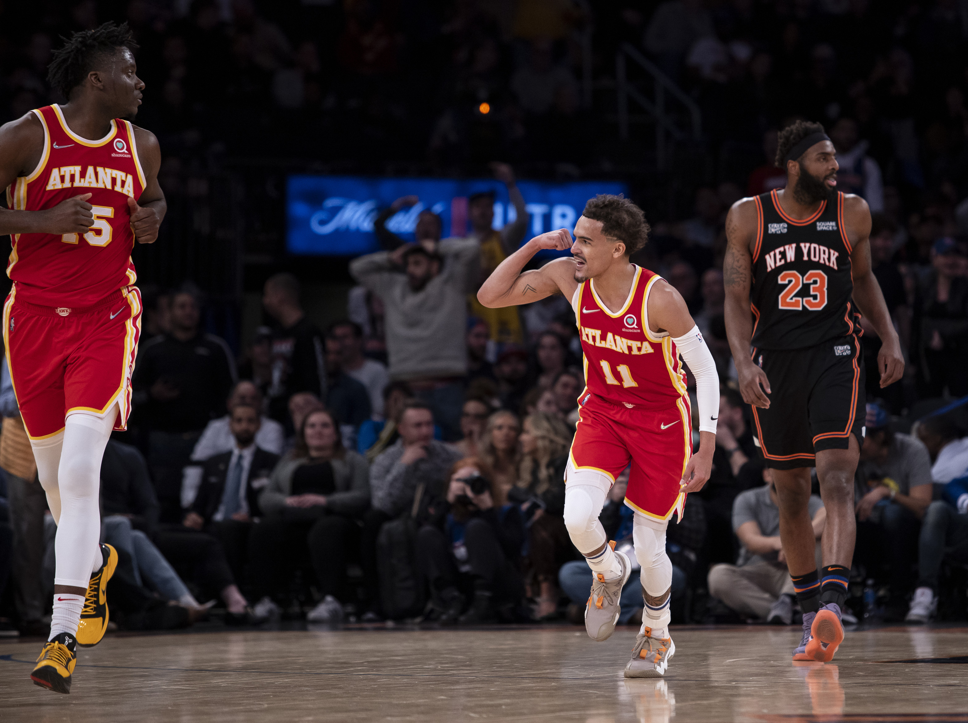 Hawks' Trae Young: Negative Comments from Fans in Knicks Series a