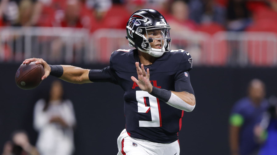 Atlanta Falcons QB Desmond Ridder Will 'Shut People Up!' Predicts WR Drake  London - Sports Illustrated Atlanta Falcons News, Analysis and More