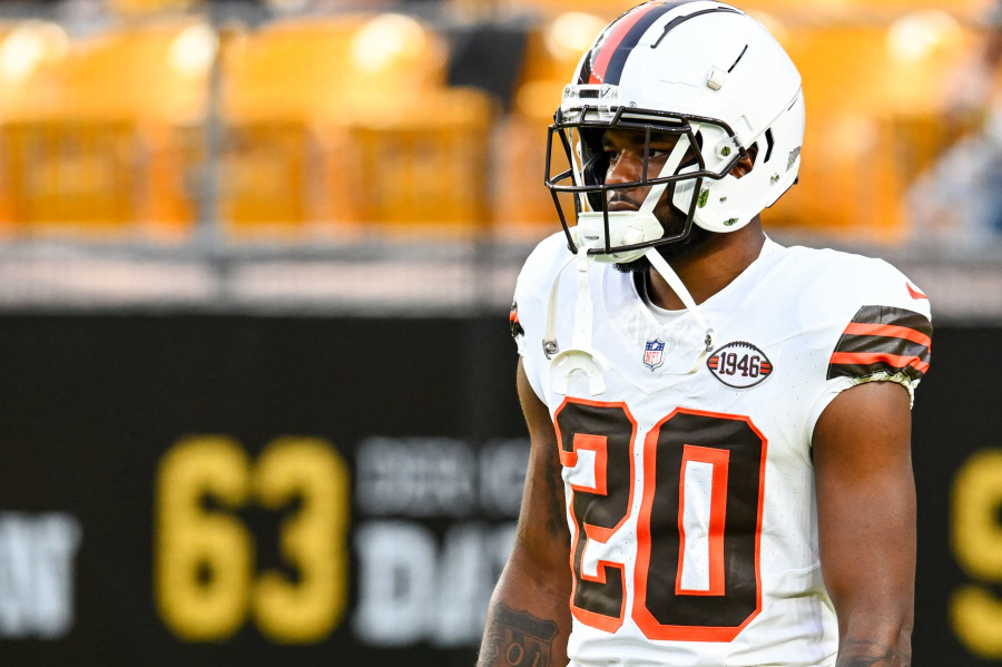 Photo: Browns Debut New Helmet with All-White Uniforms vs. Steelers on MNF, News, Scores, Highlights, Stats, and Rumors