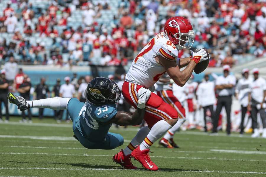 Jaguars' Rayshawn Jenkins: Chiefs' Travis Kelce is 'A Little Too Extra at  Times', News, Scores, Highlights, Stats, and Rumors