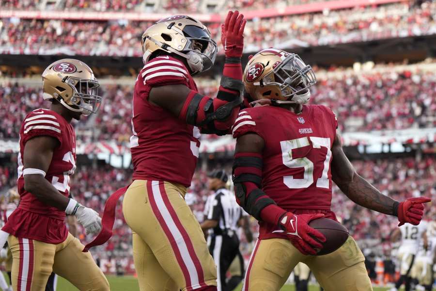 Photos from San Francisco 49ers now 7-4 with 13-0 shutout win over New  Orleans Saints