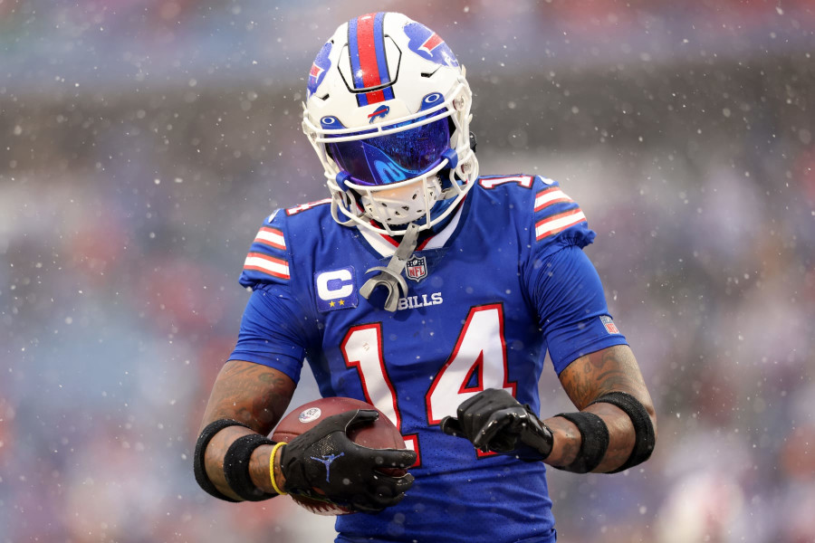 Why Bills' Stefon Diggs says he will continue wearing No. 14 even if jersey  proposal passes 