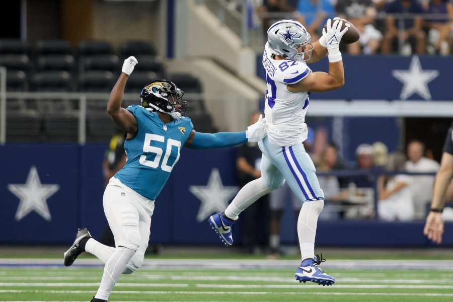 Jake Ferguson 2022 Score #375 Dallas Cowboys