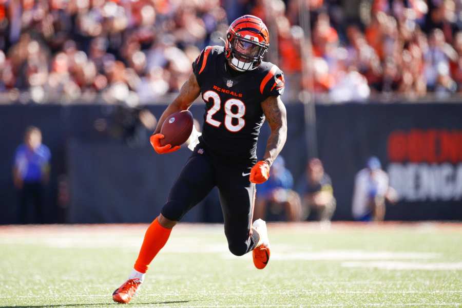 Bengals RB Joe Mixon (concussion) won't play Sunday