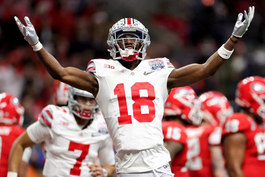 Ohio State loses Marvin Harrison Jr. in 2nd half due to concussion - ESPN