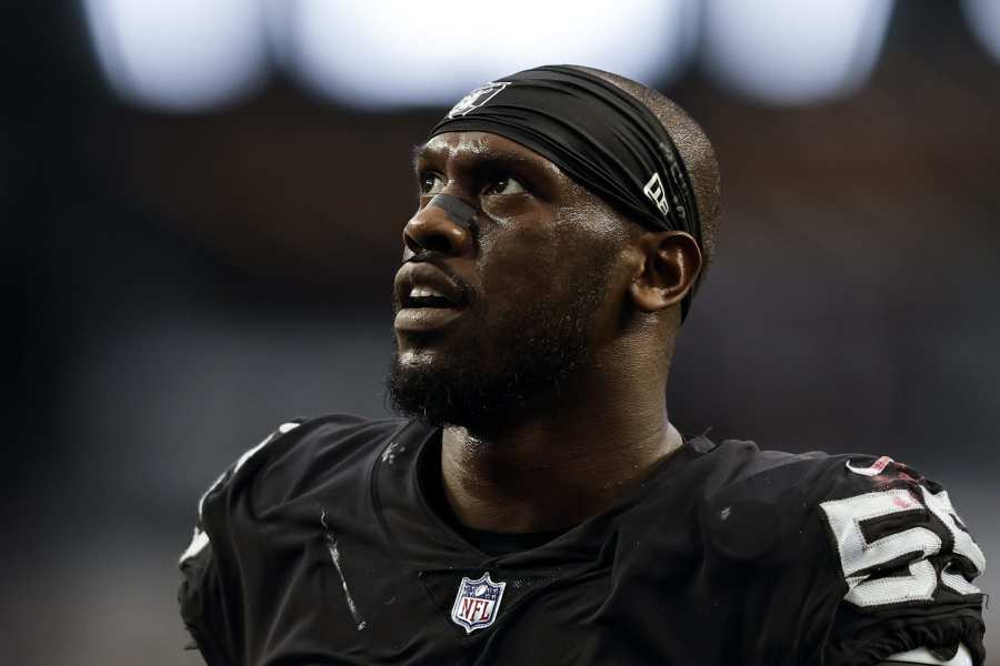 Raiders' Chandler Jones says he'll miss playing Week 1 vs Broncos